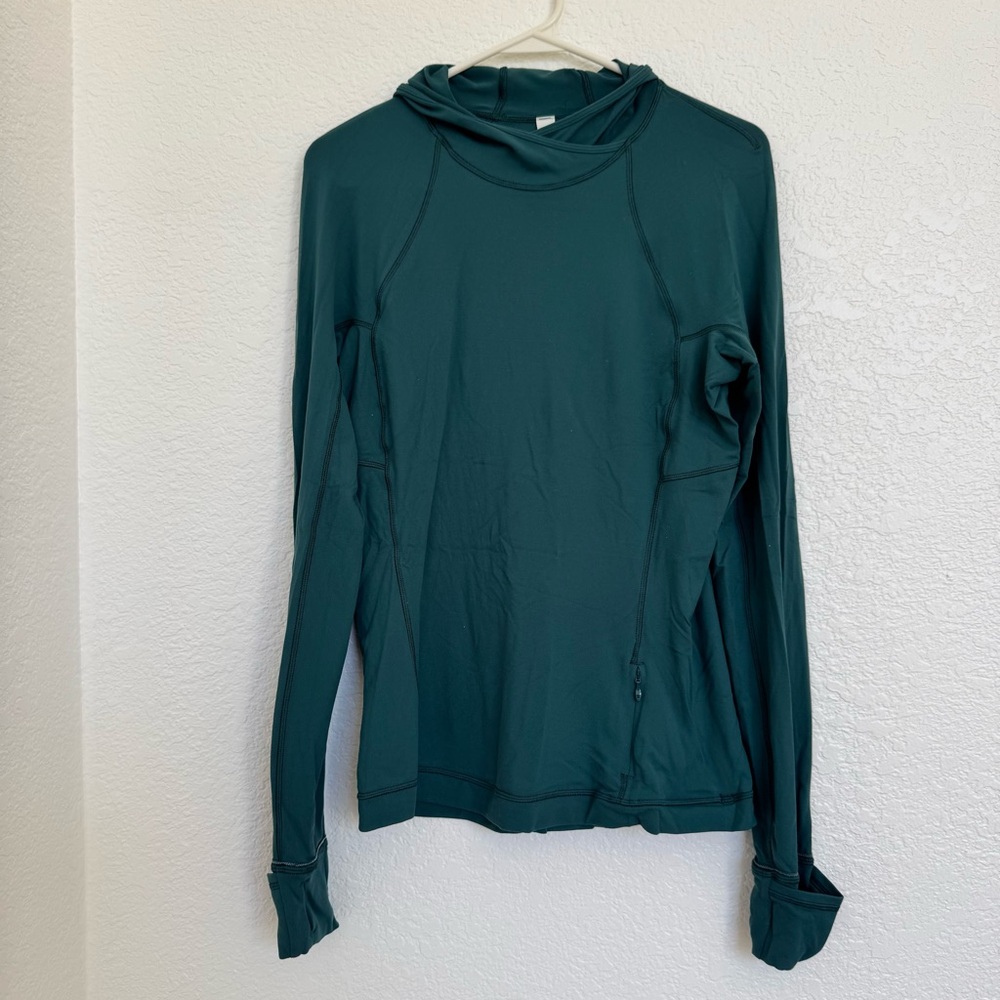 lululemon athletica Deep Green Long Sleeve Top